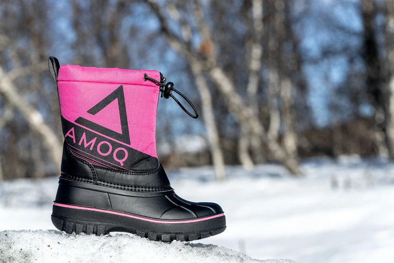 AMOQ Snowtime JNR Boots pink, 35