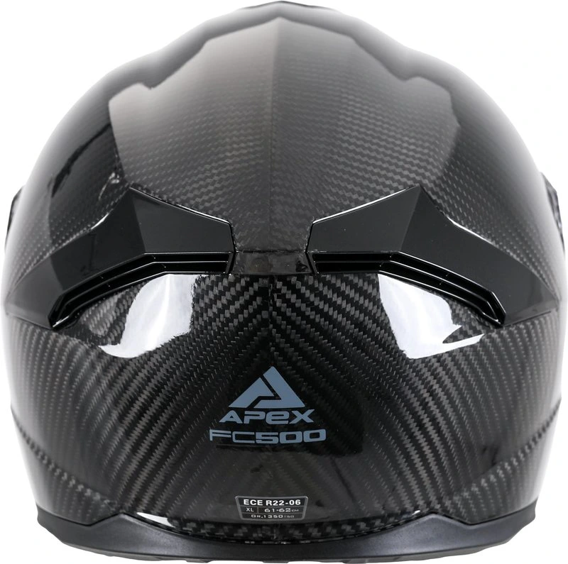 APEX Helmet FC500 Carbon solid glossy S