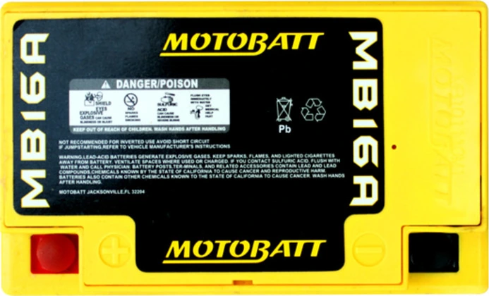Аккумулятор Motobatt MB16A