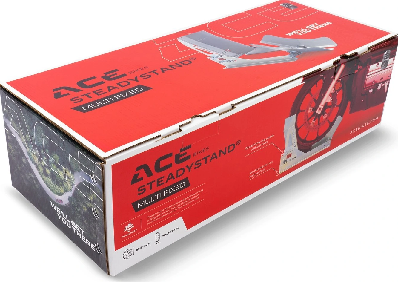 AceBikes, SteadyStand® Multi Fixed, Черный