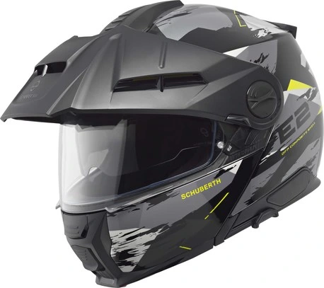 Schuberth Helmet E2 Trail Yellow, 53 XS