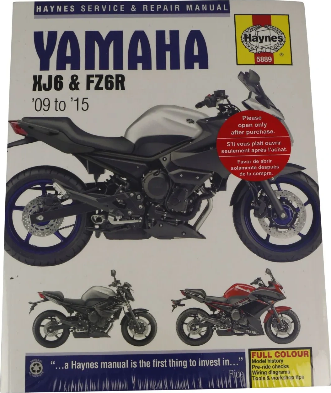 YAMAHA XJ6 & FZ6R (09-15)