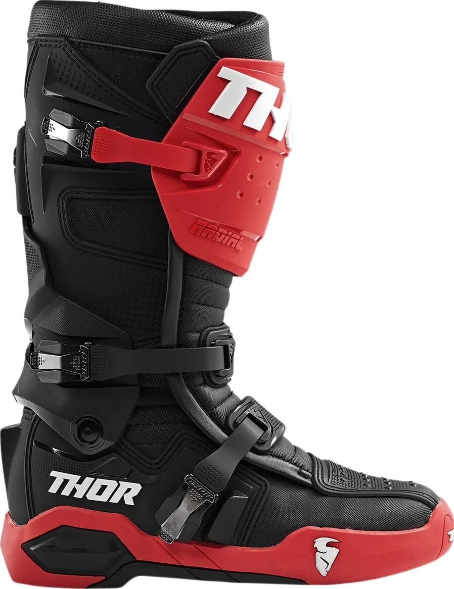 BOOT OUTSLRADIAL BK/RD 10