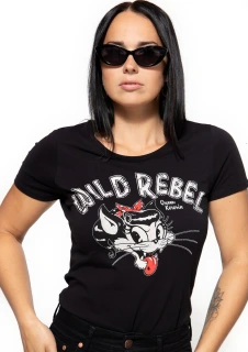 Queen Kerosin Wild Rebel t-shirt