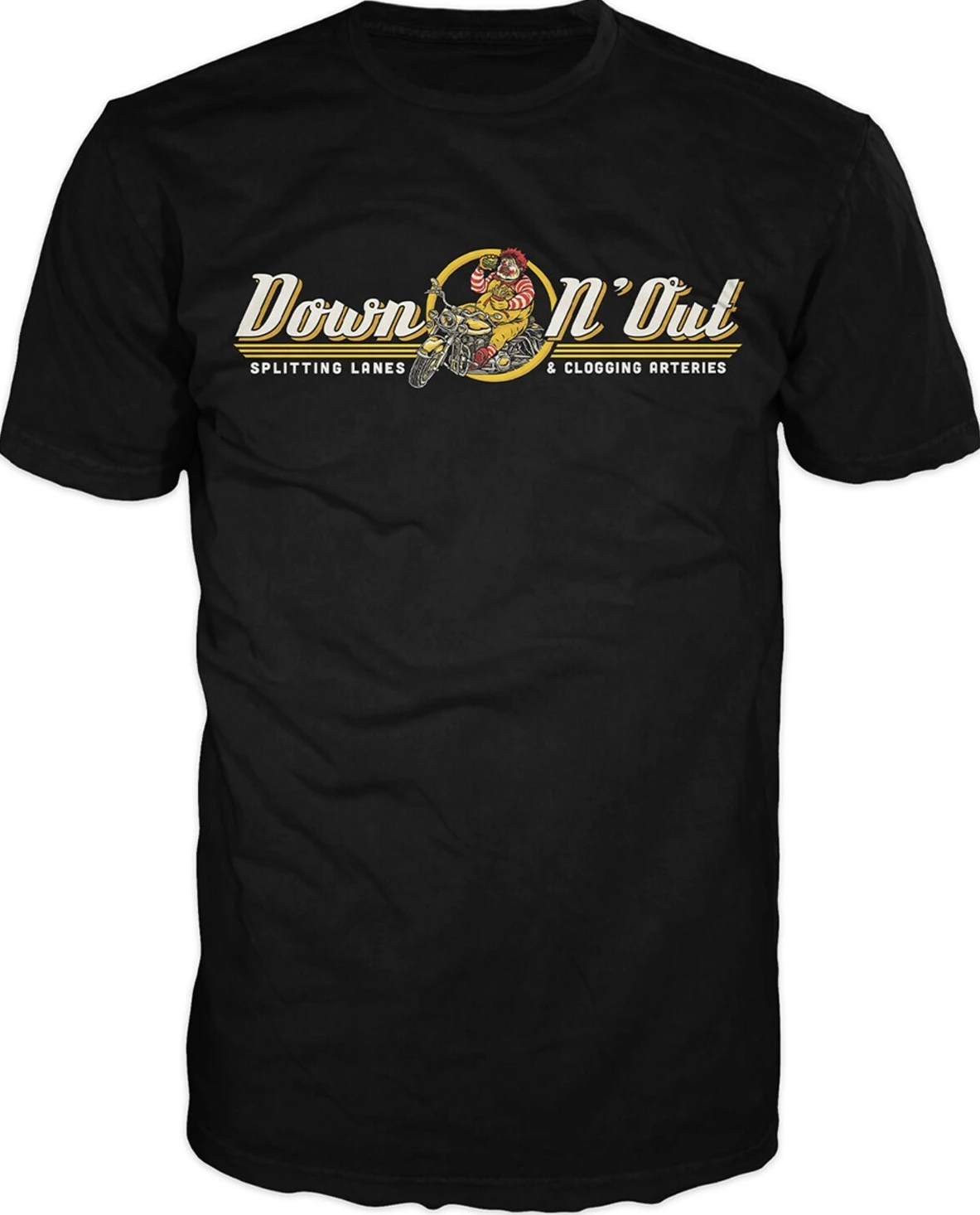 Down-n-Out Bloated Baggers t-shirt black, M