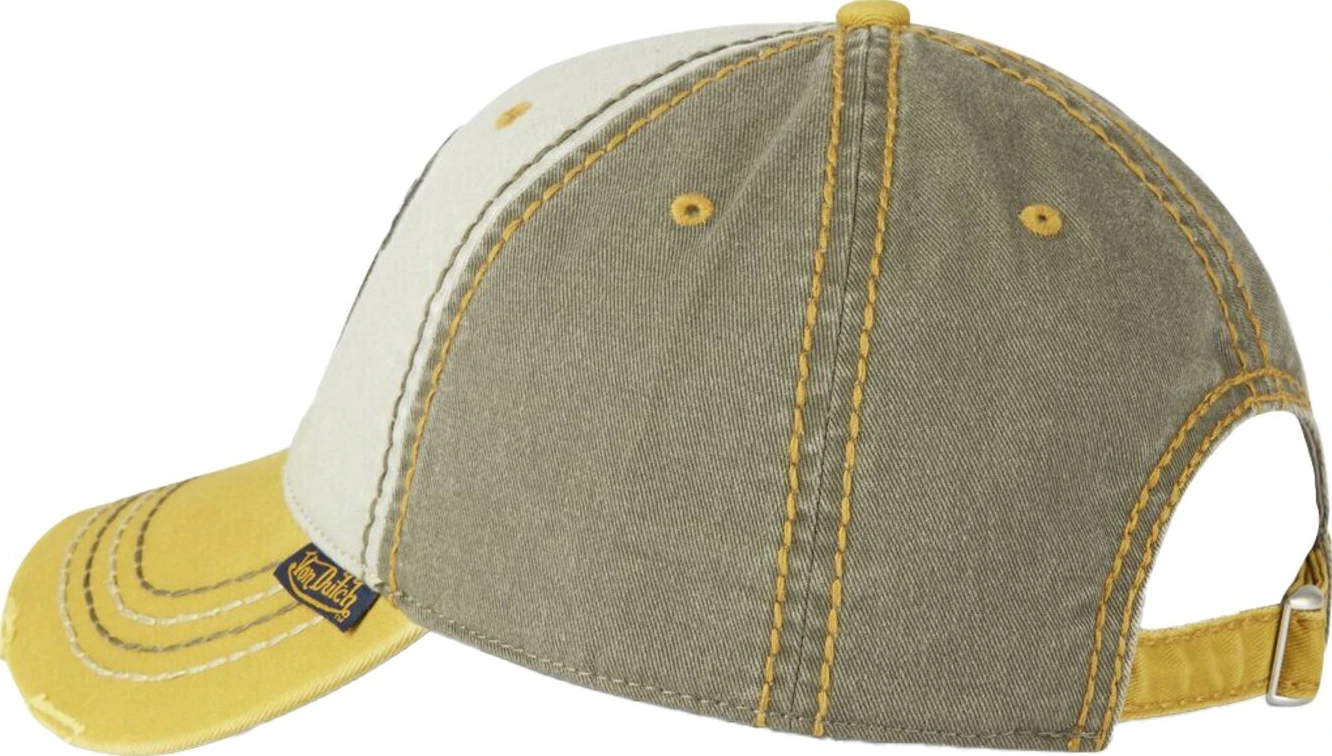 Von Dutch Baseball retro cap handle, Khaki