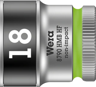 Wera Zyklop 3/8" socket with holding function - Metric 18.0