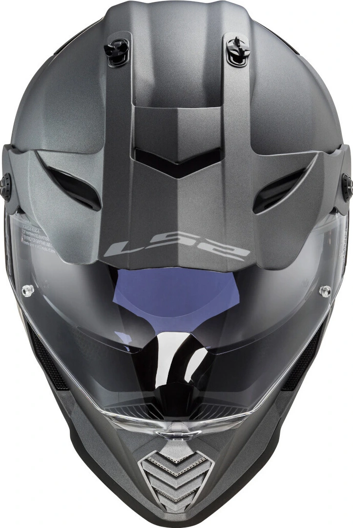 LS2 MX436 PIONEER EVO NOMAND helmet - M, Grey Silver