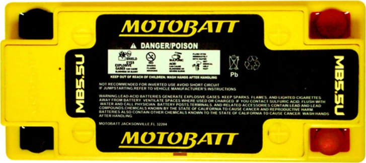 Motobatt MB5.5U aku