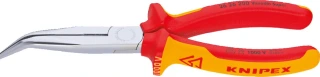 Knipex snipe nose pliers with side cutter 200mm VDE