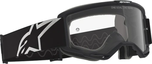 Alpinestars Goggle Vision OTG Black/Gray Clear