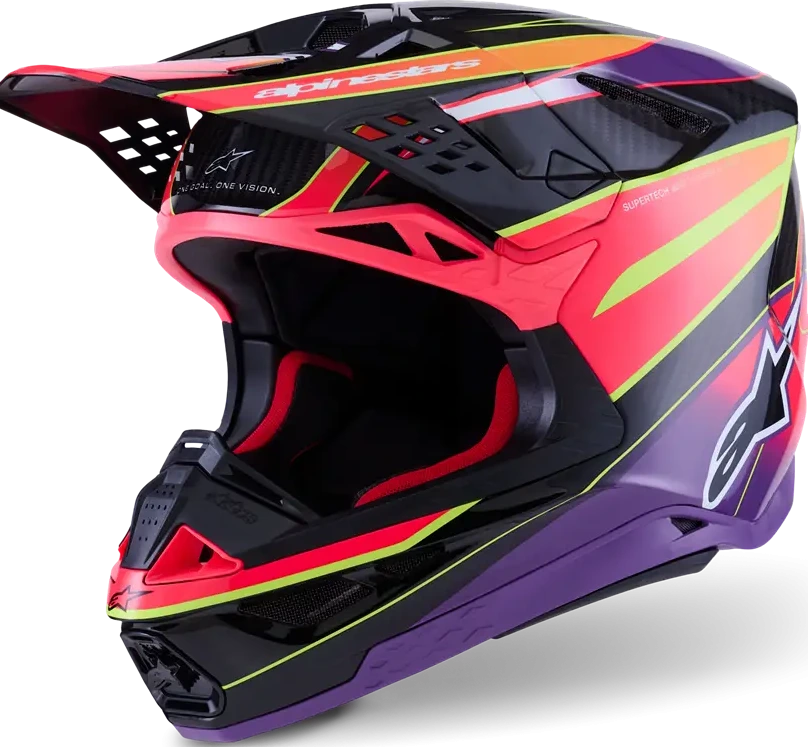 HELMET S-M10 ERA PINK/VIO/YL XS
