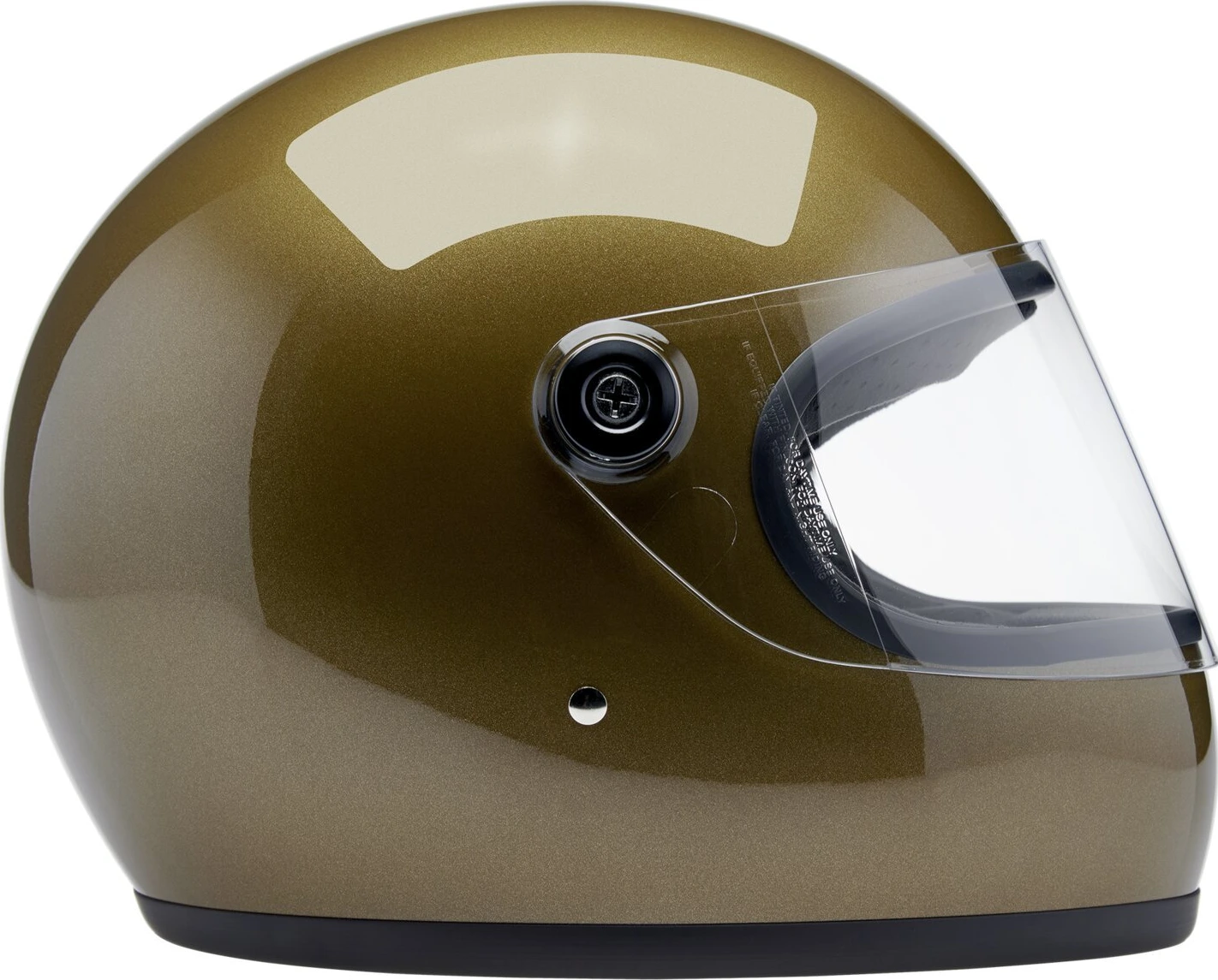 Biltwell Gringo S helmet, ugly Gold, Gold, Metallic