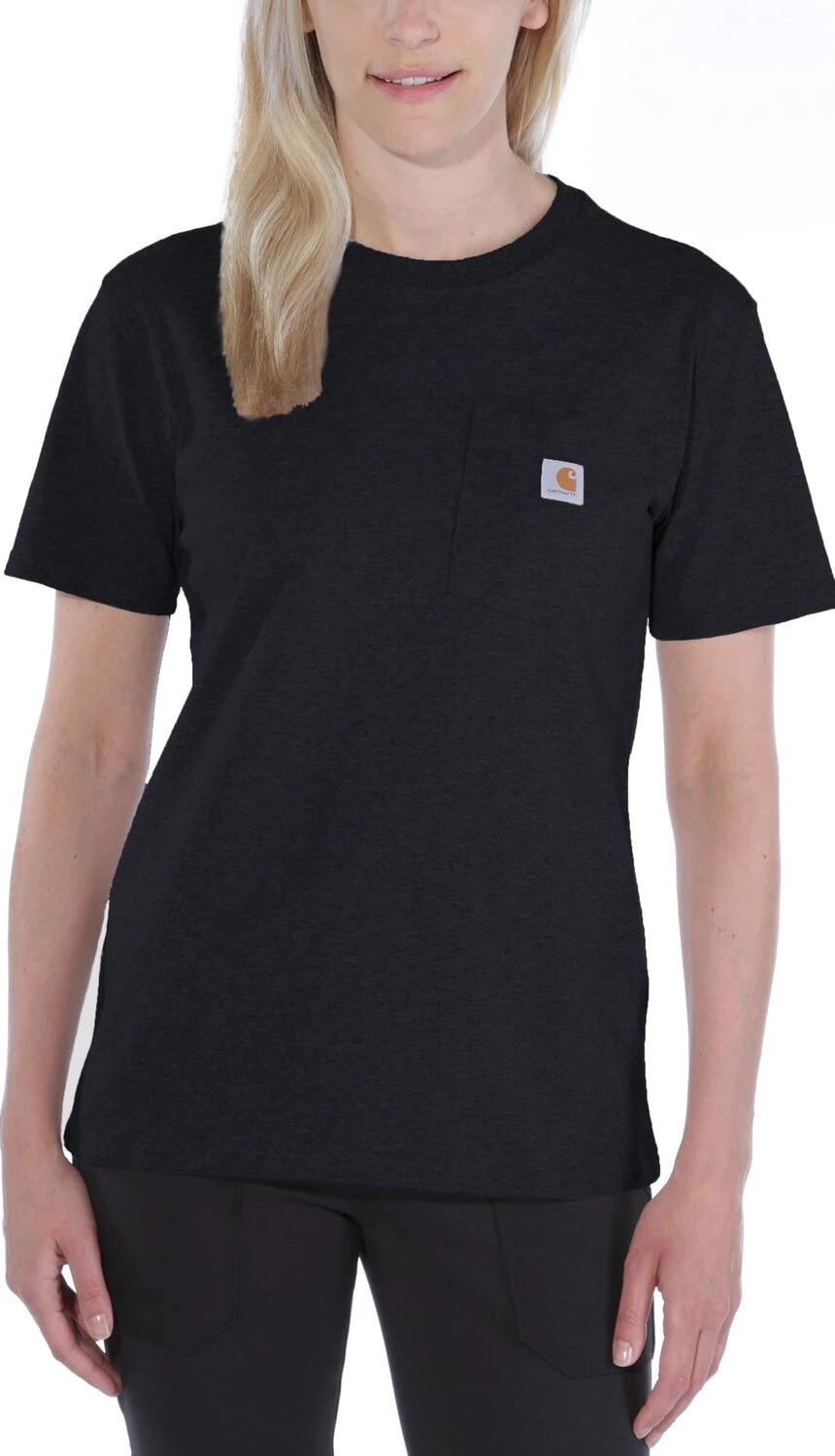 Carhartt Pocket women t-shirt black, S