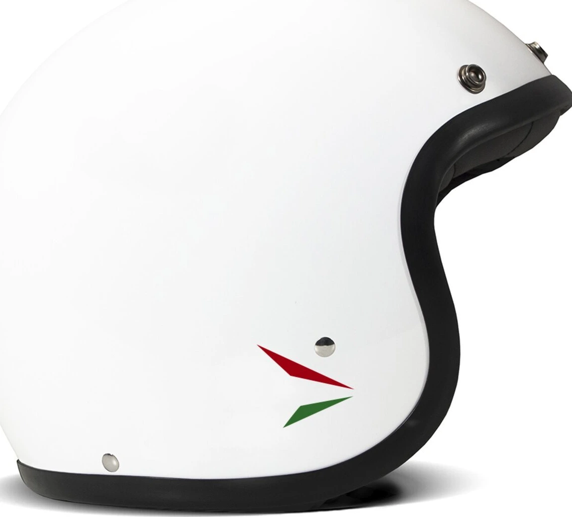DMD Retro helmet, ita White, White, XS, Matte