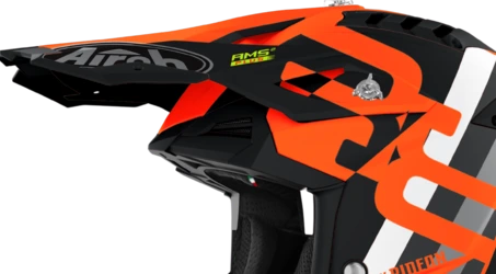 Airoh Aviator 3 Peak Rainbow оранжевый матовый