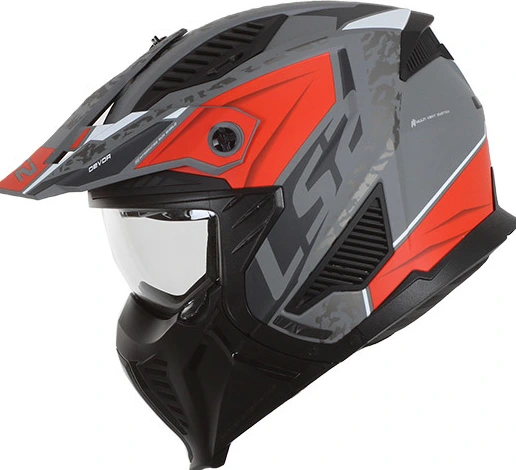 LS2 OF606 DRIFTER DEVOR helmet - M, Matt Sand