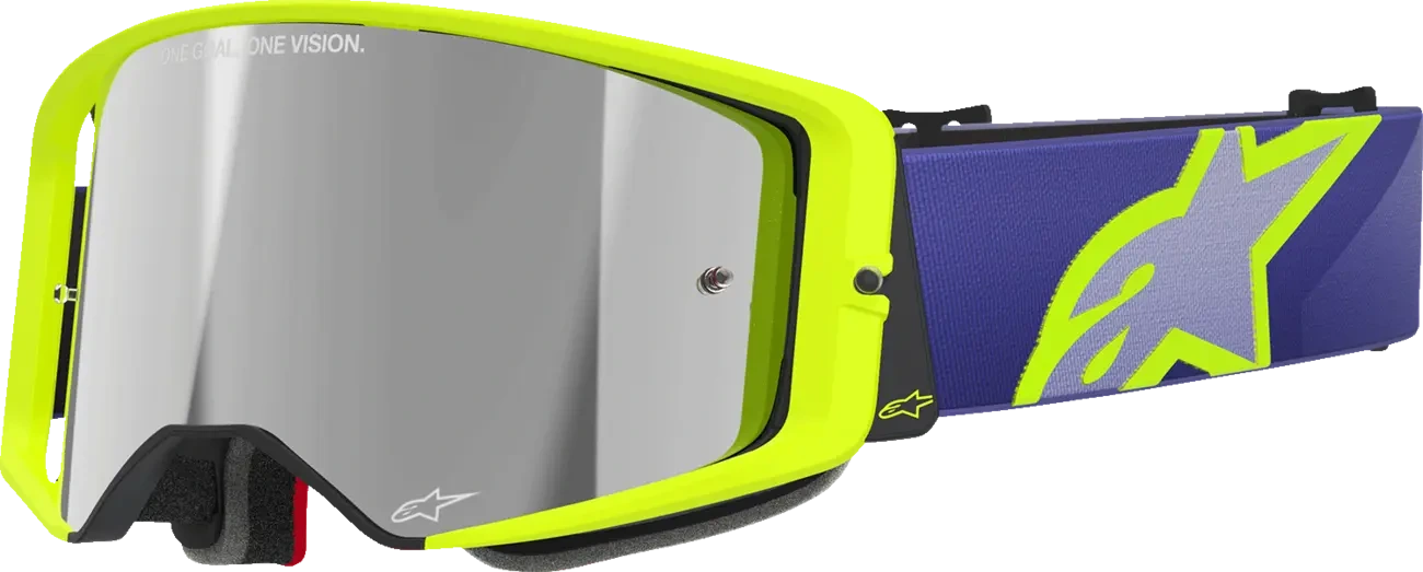 GOGGLE SUPERTECH CORP PURPLE/YL MIRROR-SIL