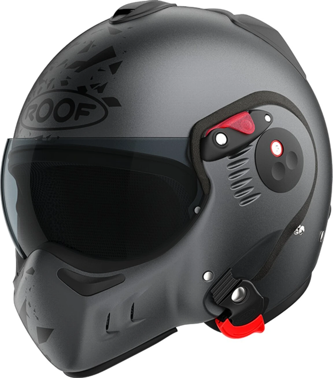 Roof Boxer Alpha helmet, graphite, S, matt