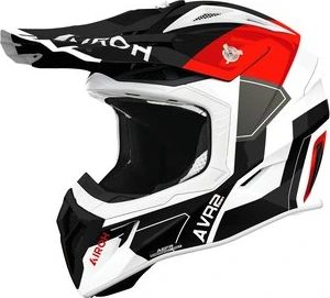 Airoh Helmet Aviator Ace 2 Shield Red gloss, S