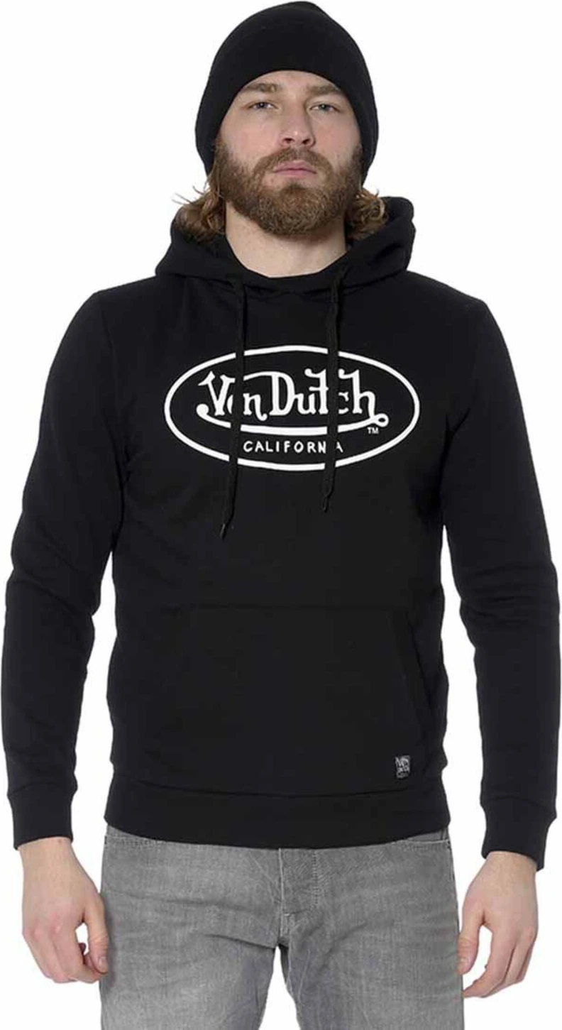 Von Dutch Logo hoodie, Black, S