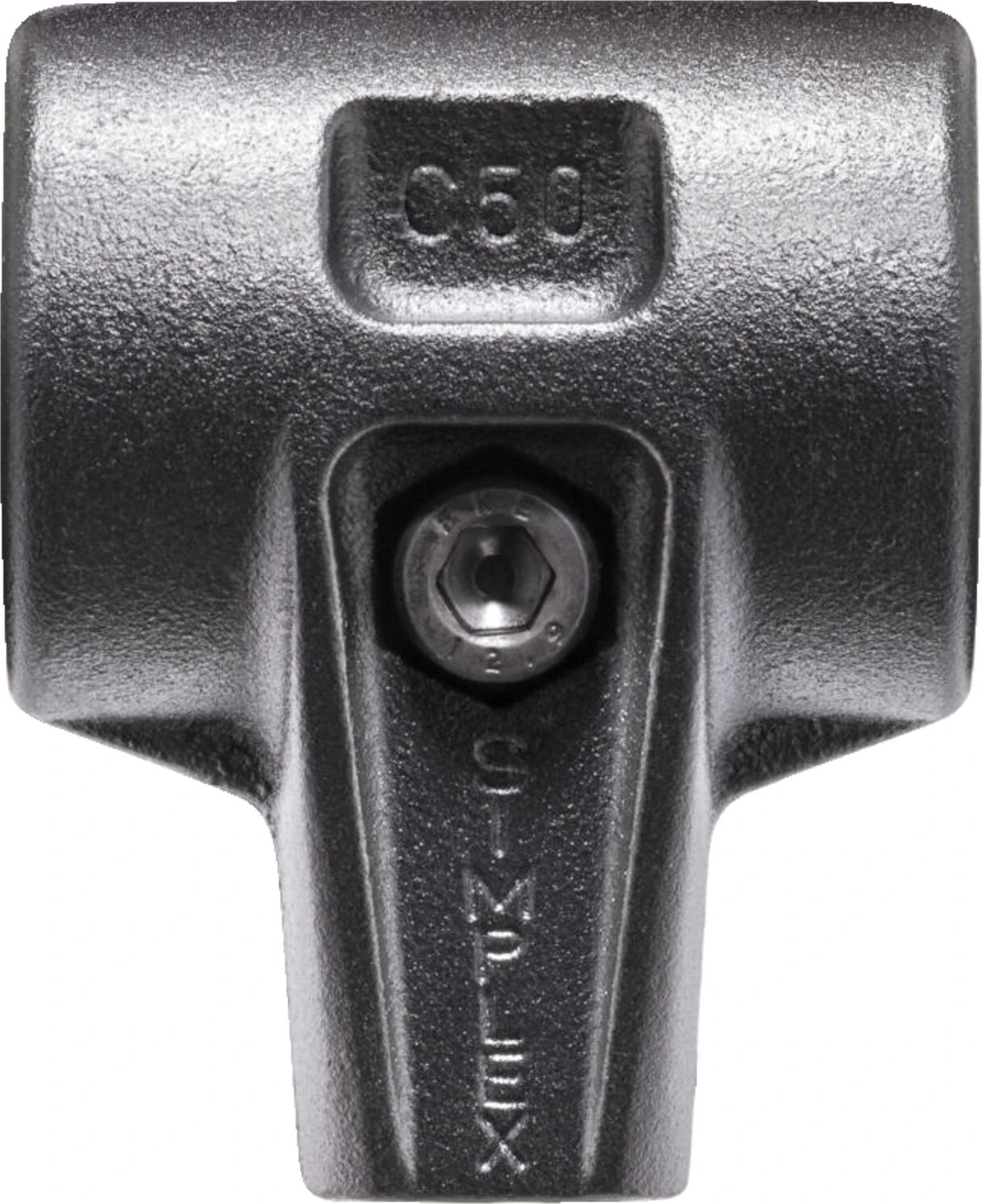 Halder reinforced steel hammer head housing 40mm Simplex, Black