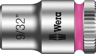 Wera Zyklop 1/4" socket - US sizes 9/32"