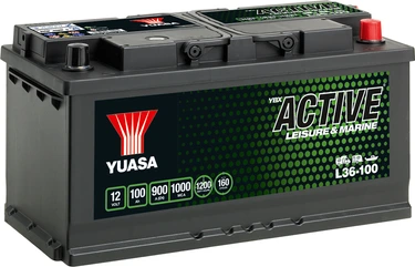 Yuasa L36-100 Aktiivne vabaajaaku 12V 100Ah 900A (12)