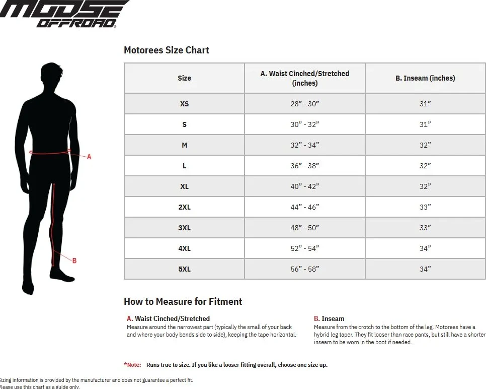 PANT MOTOREES BLACK SM