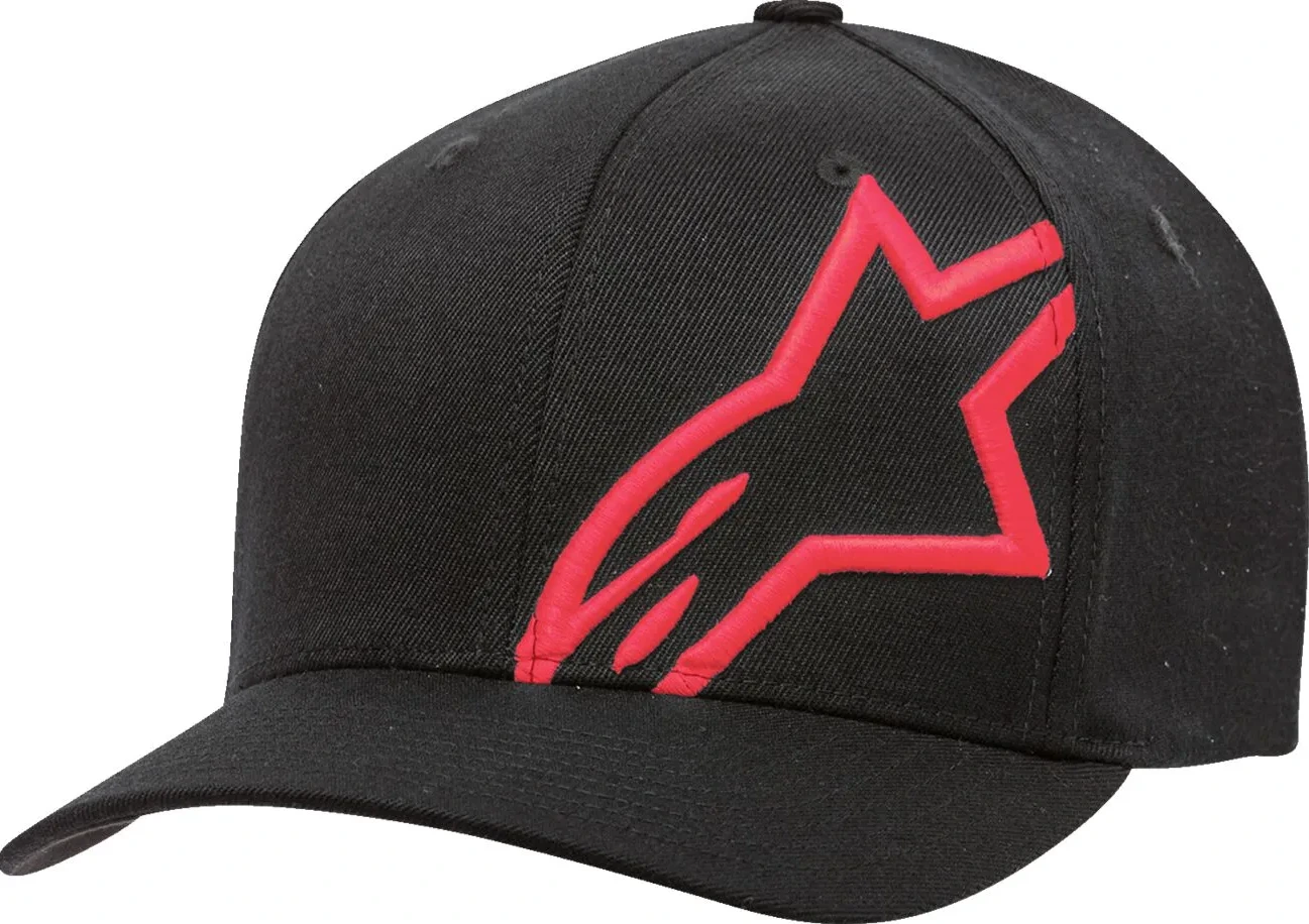 HAT CSHIFT CV BK/RED S/M