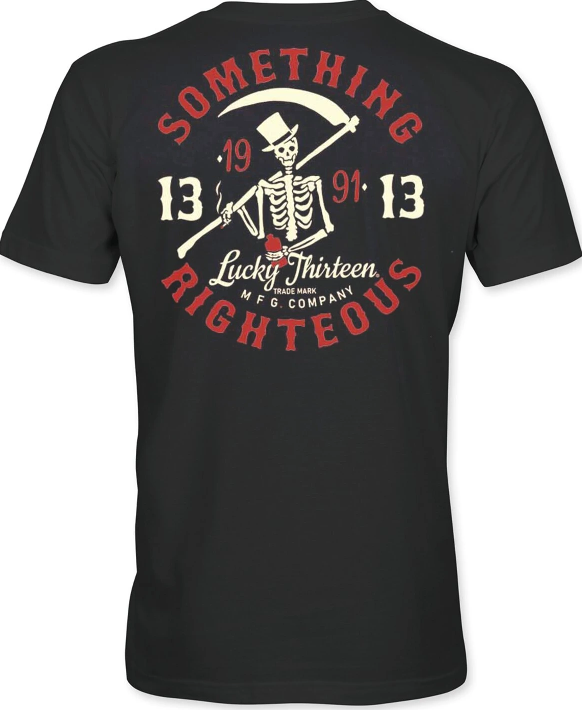 Lucky 13 Something Righteous t-shirt, Black, S