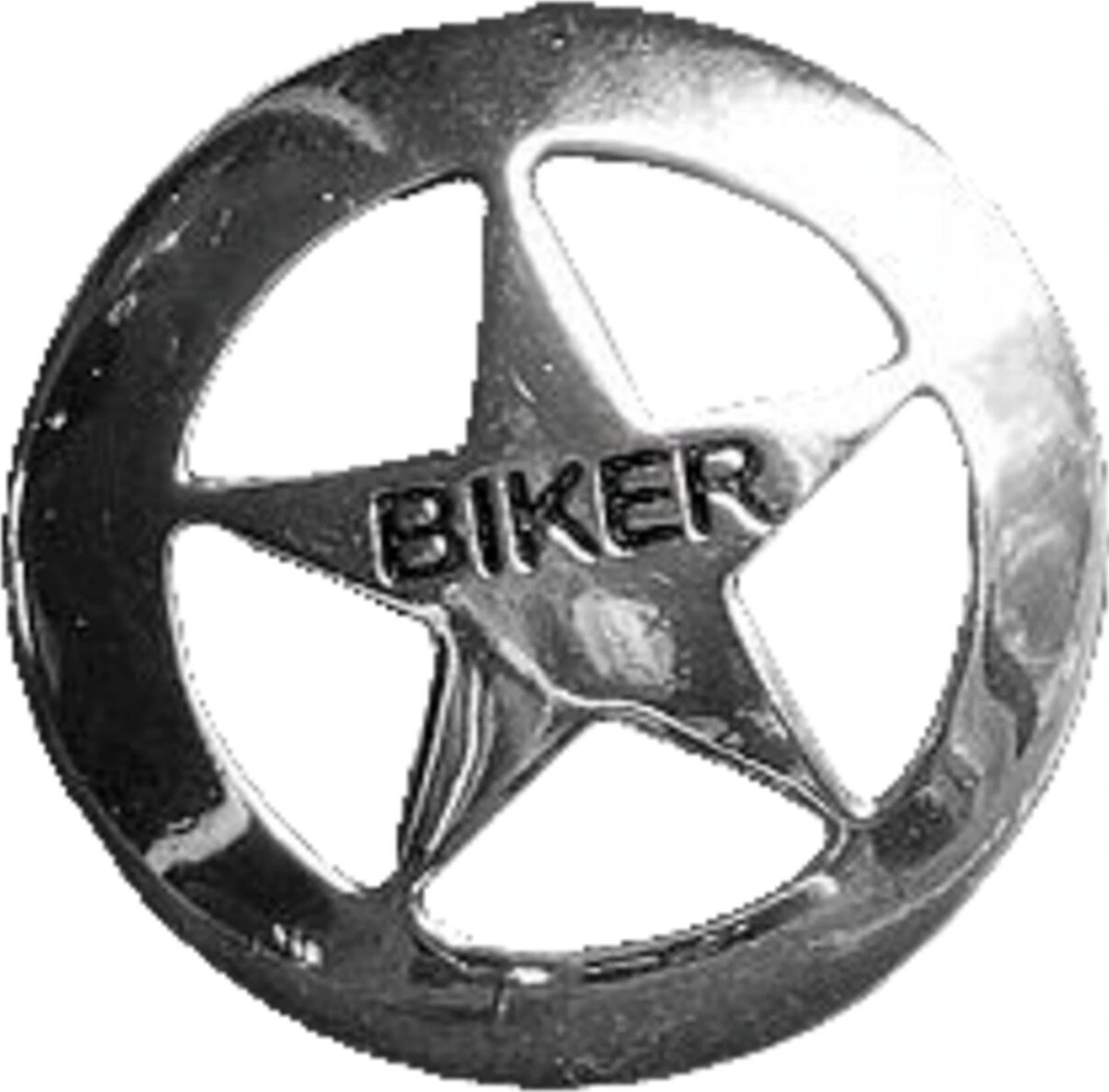 Biker pins Biker star pin