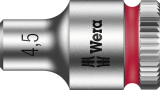 Wera Zyklop 1/4" socket - Metric 4.5