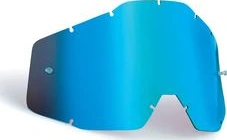FMF POWERBOMB/CORE YOUTH Replacement Lens Anti-Fog Blue Mirror