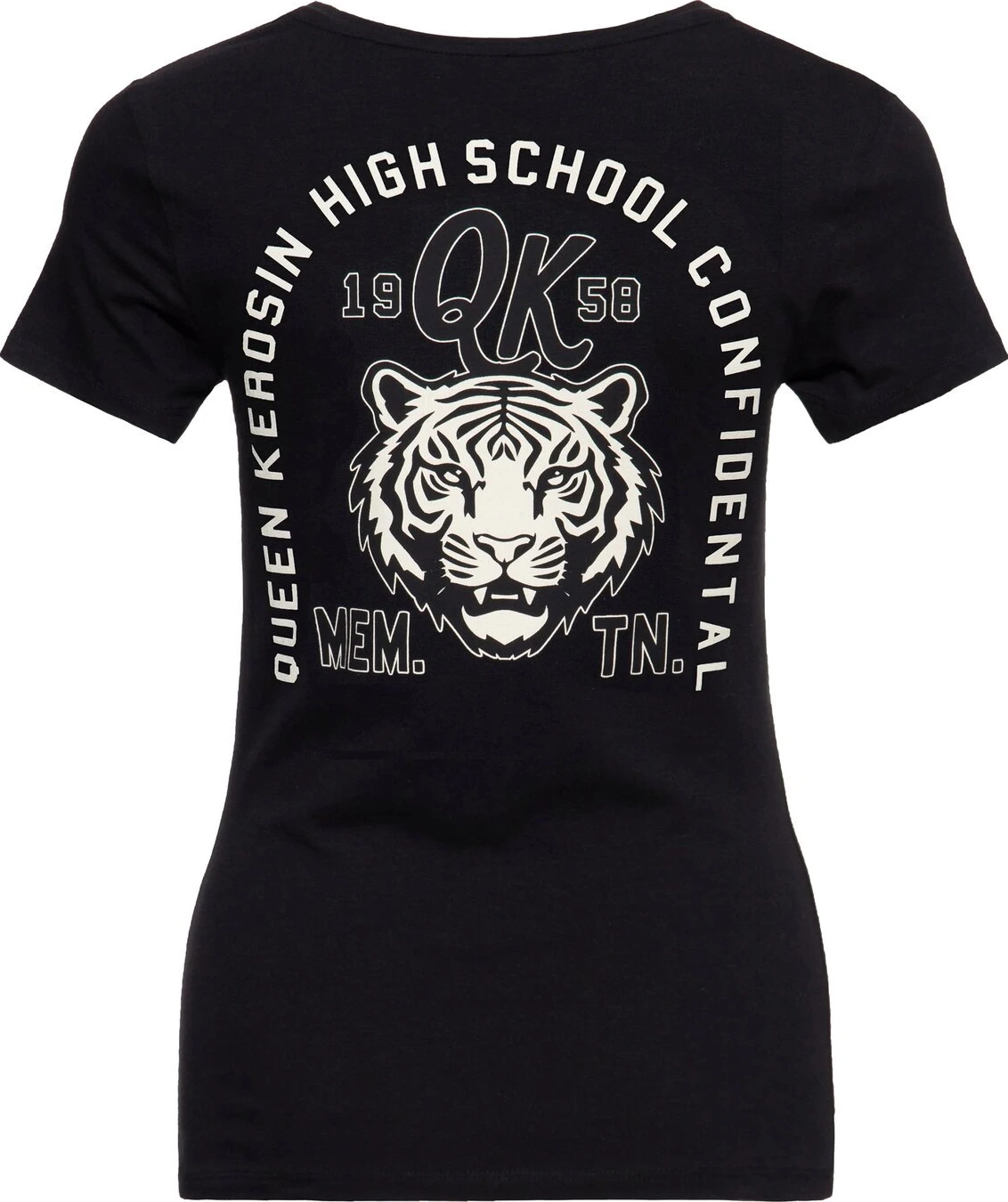 Queen Kerosin Bakersfield t-shirt, Black, XL