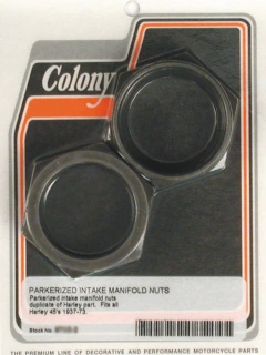 Colony manifold nuts, plumber style