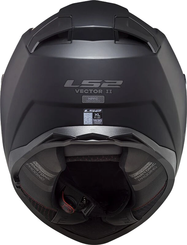 LS2 FF811 VECTOR II SOLID helmet - Matt Black, 3XL
