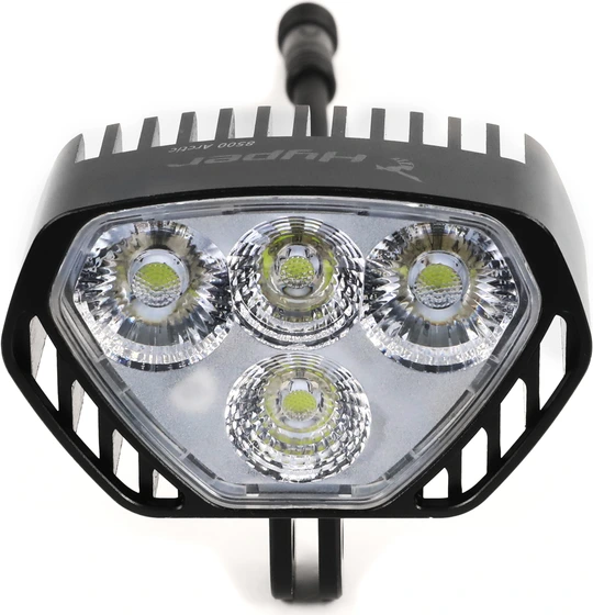 Hyper 8500 Arctic Helmetlight (without USB charger)