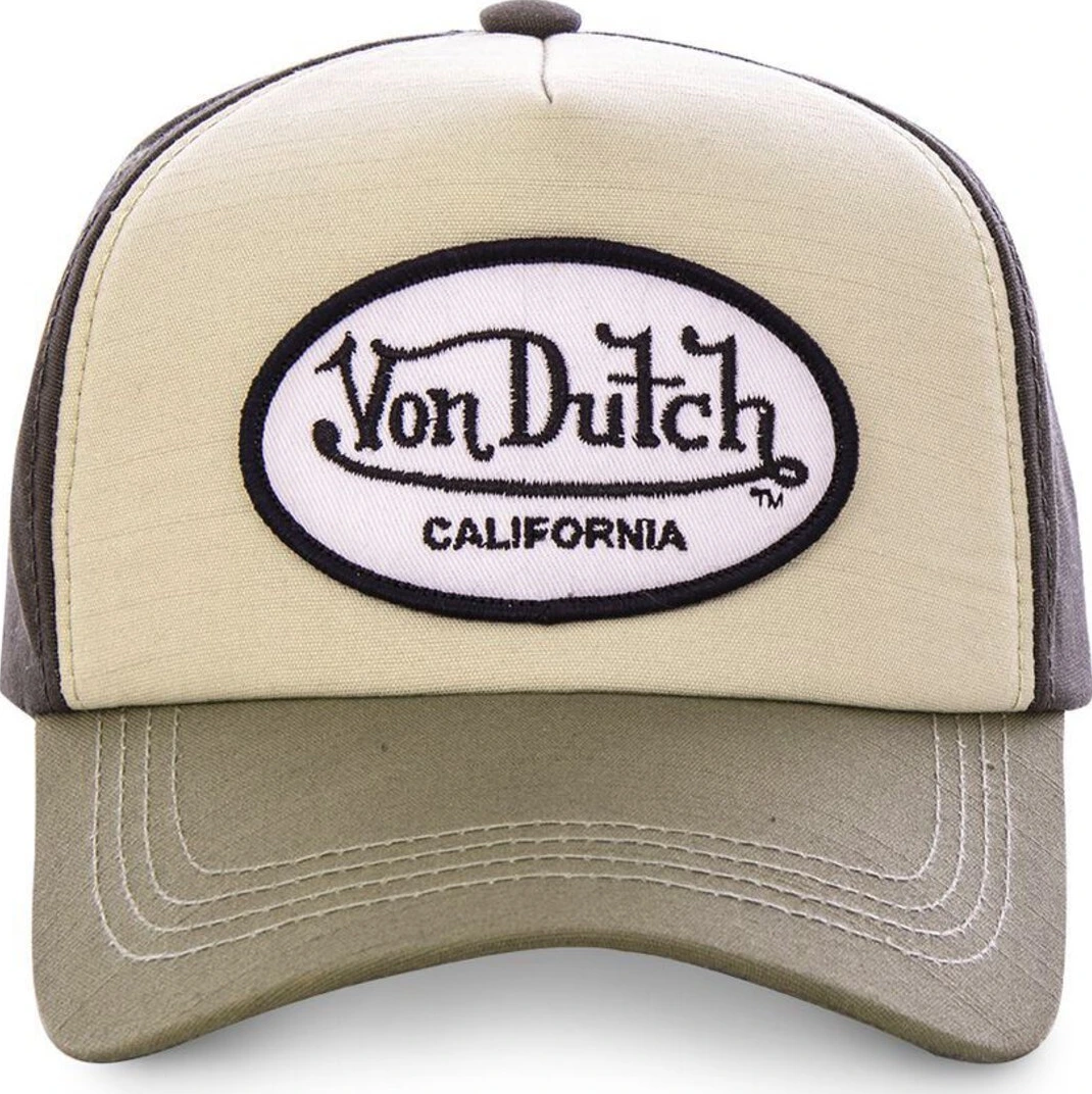 Von Dutch Permament cap 3 coloured marron 2