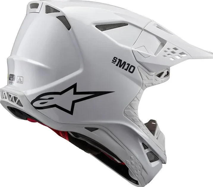 HELMET SM10 SOLID WHT XS