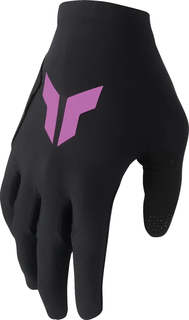 GLOVES WMN SPORTMODE ICONIC BLK/ORCH S