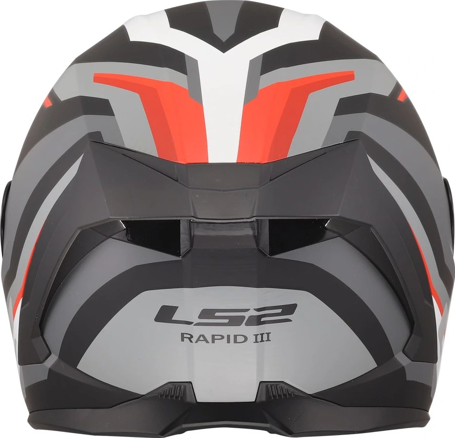 LS2 FF820 RAPID III HYPER Helmet - White Blue Red, 3XL