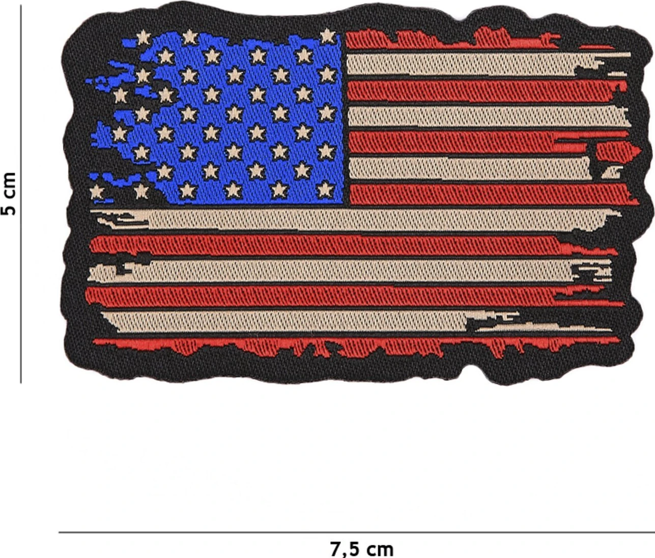 Army Surplus USA flag embleem