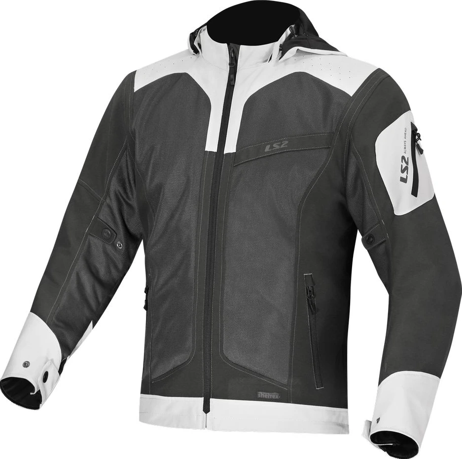 LS2 Bolton Air Man Jacket - Green Gray, L
