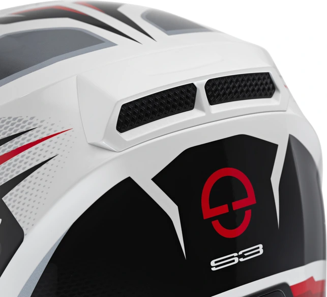 Schuberth Helmet S3 Apex white, 53 XS