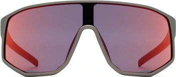 Spect Red Bull Dash Sunglasses Matt Metal Grey w Blue/Red/Purple Mirror lens