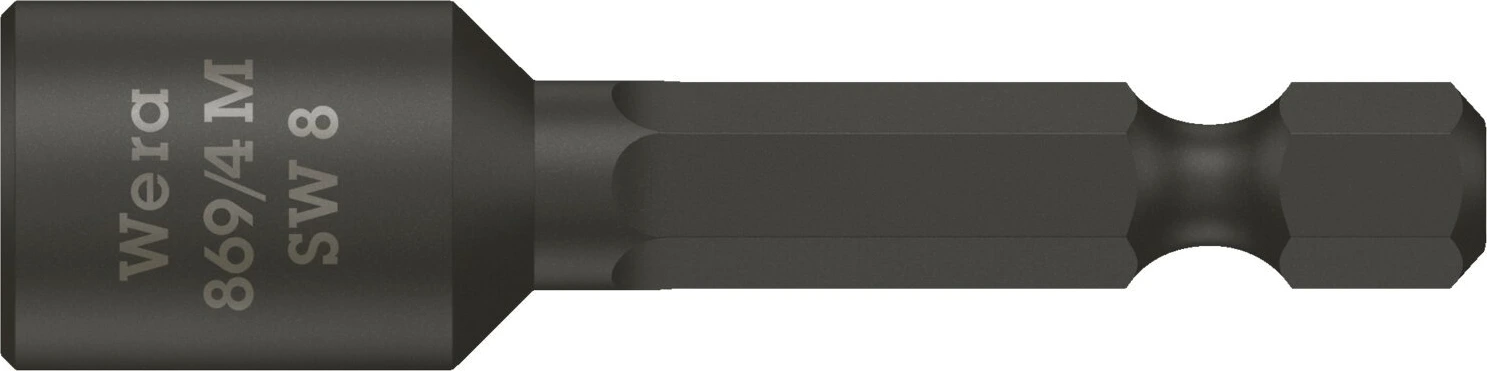 Wera 1/4" drive nutsetter - Metric 8.0, 8 mm