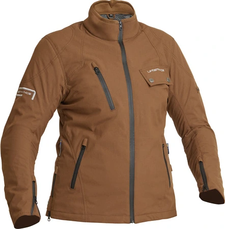 Lindstrands Textile Jacket Kvien Woman Brown, 38