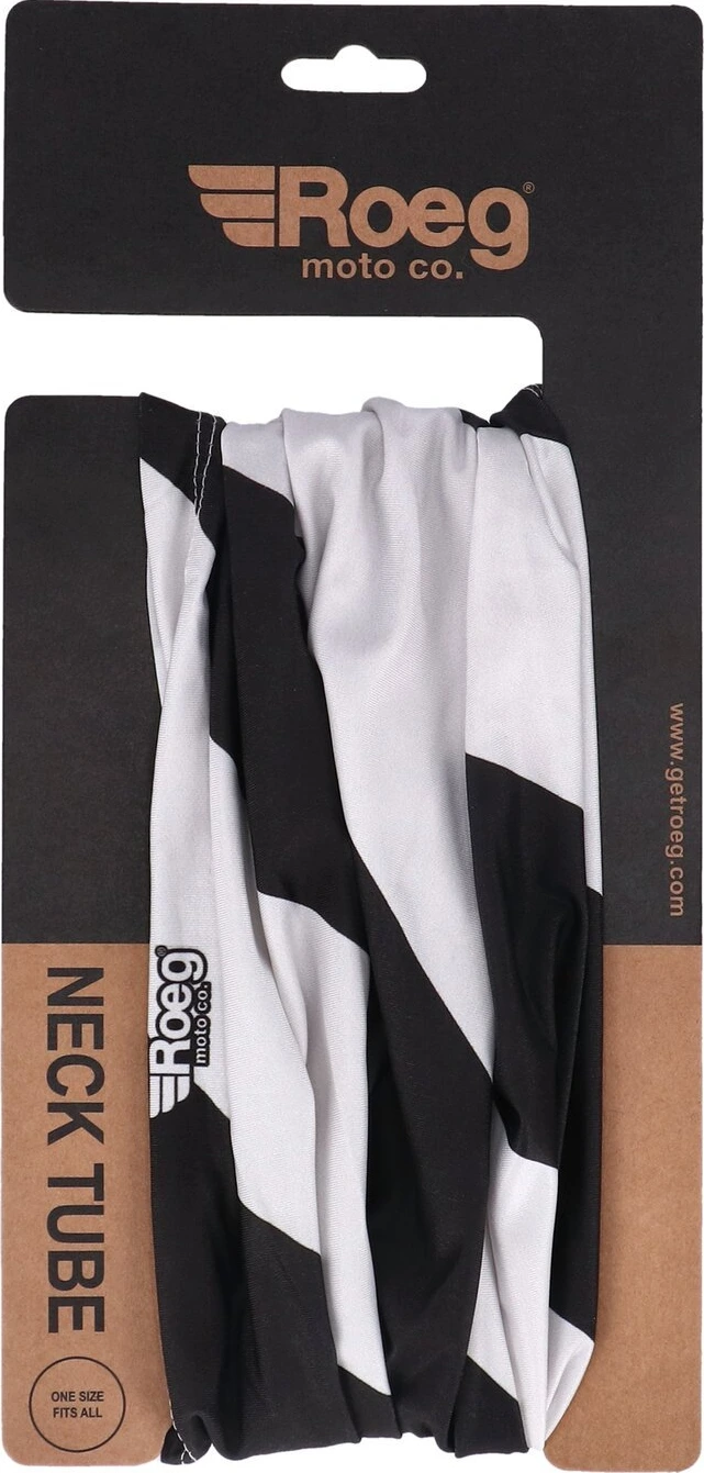 Roeg Striped tunnel, offwhite Multi-color, black