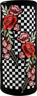 Red, White / Checkered Floral